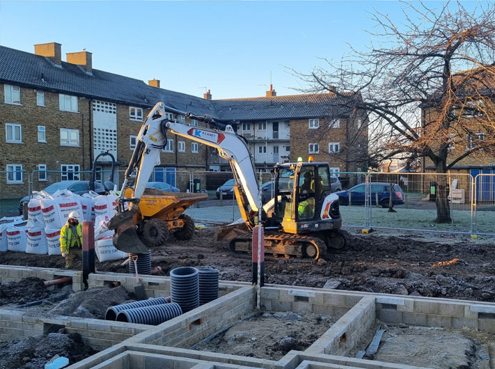 Building works